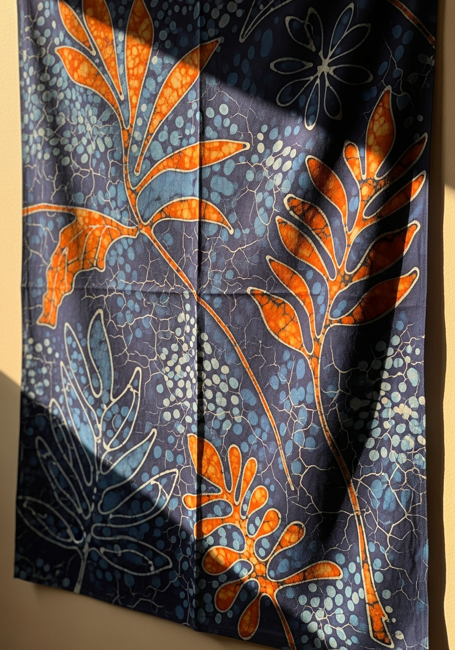 Интерьерное панно батик