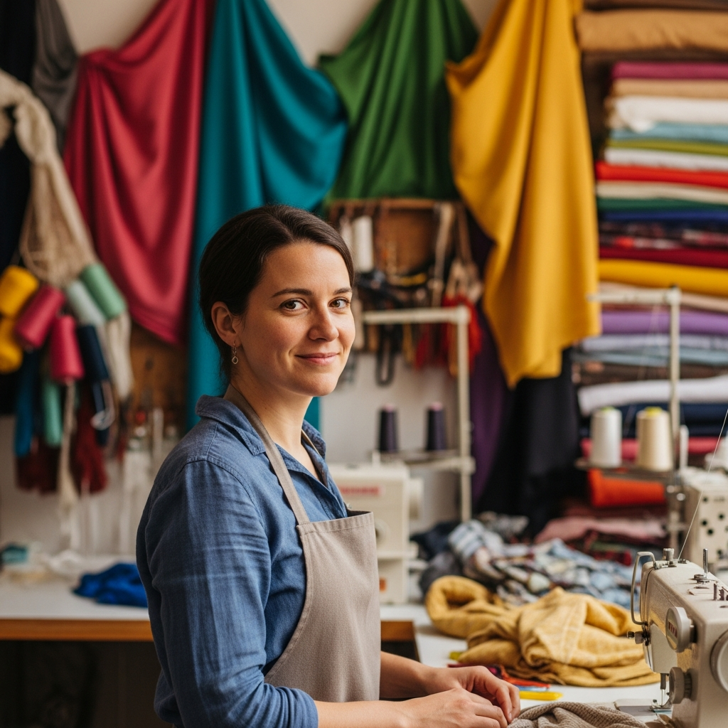 Преподаватель курса батика